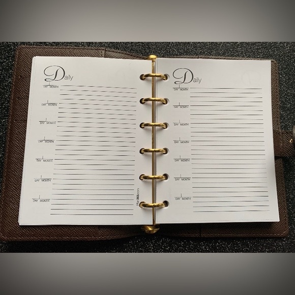 Agenda Planner 2024 Refill inserts, weekly, daily, bill tracker for pocket size - Picture 2 of 4